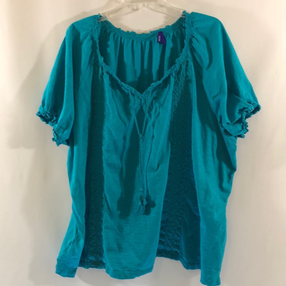 Catherine’s Peasant Embroidered Blouse size 26/28